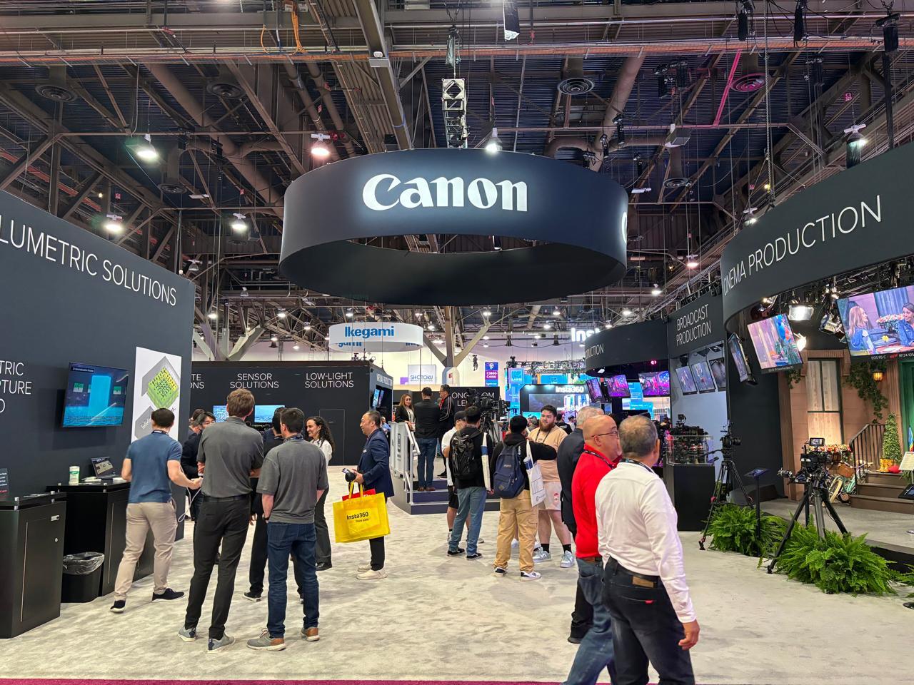 Canon destaca inovações e parcerias na NAB 2024