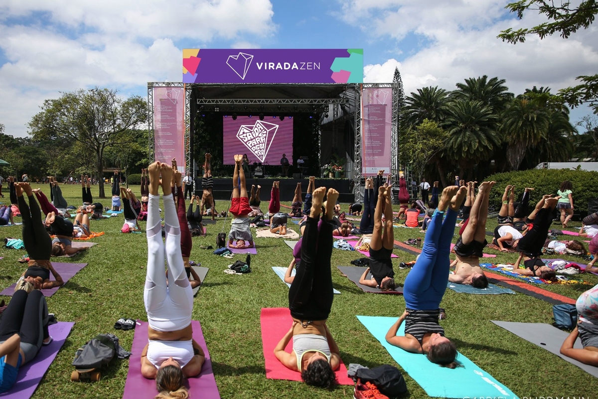 Virada Zen ocupa São Paulo com bem-estar e saúde mental