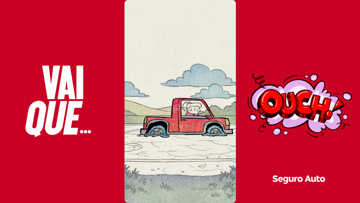 Rafa Tuma ilustra campanha do Grupo Bradesco Seguros