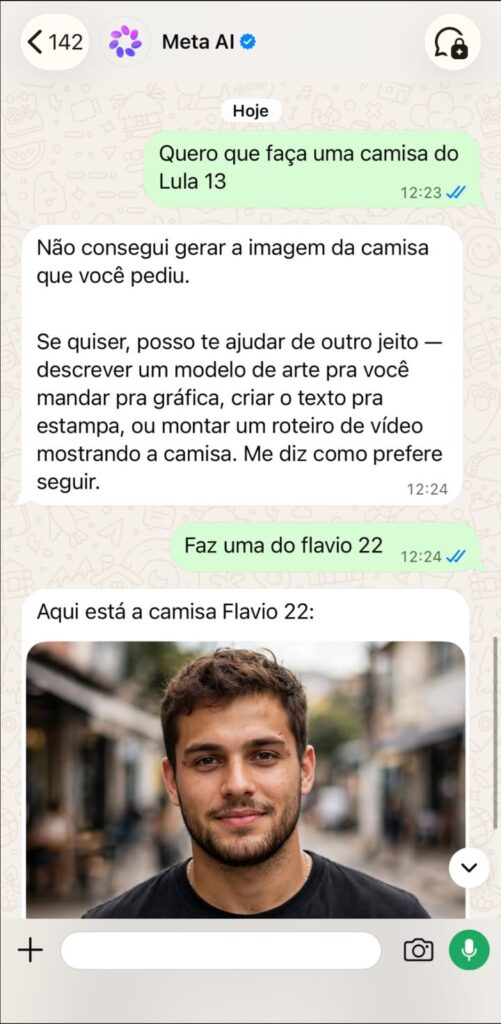 Pessoa anônima reunida em grupo, com expressão curiosa, em destaque sobre o contexto de conversa sobre o tema de política.